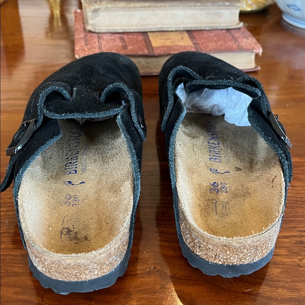 BIRKENSTOCK BOSTON SUEDE SOFT FOOTBED - Picture 6 of 9